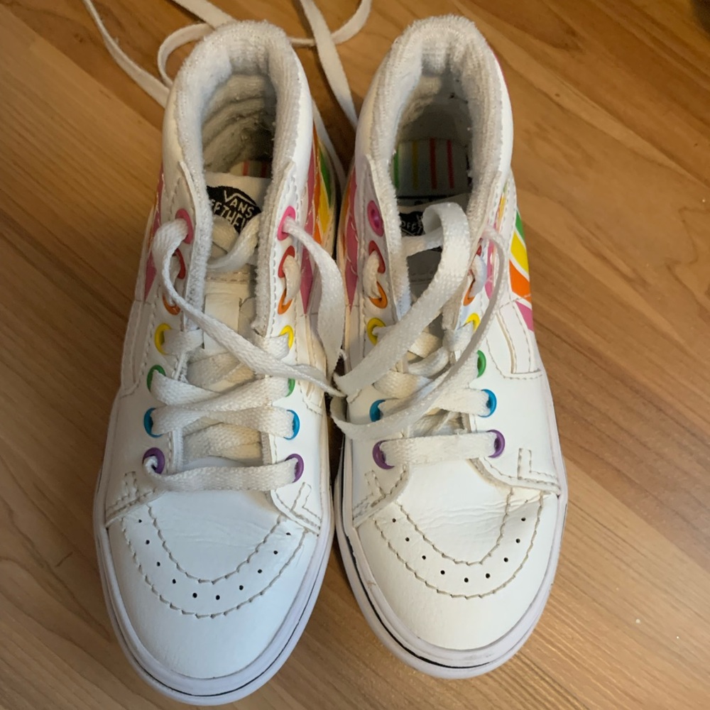 Toddler Rainbow Vans 🌈